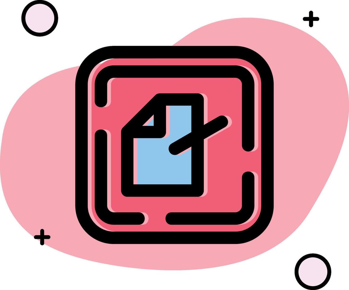 Edit file Slipped Icon vector
