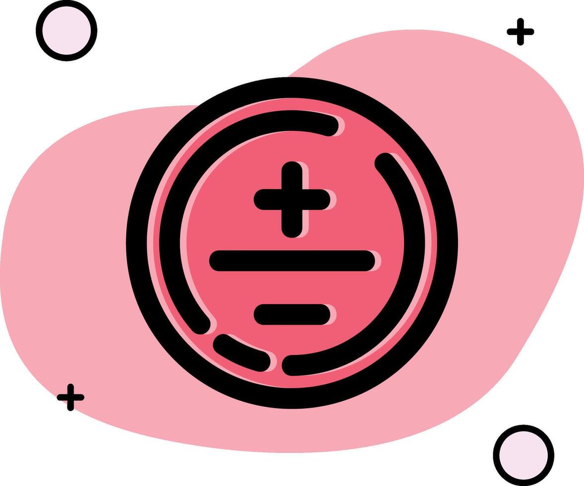 Mathematical symbol Slipped Icon vector