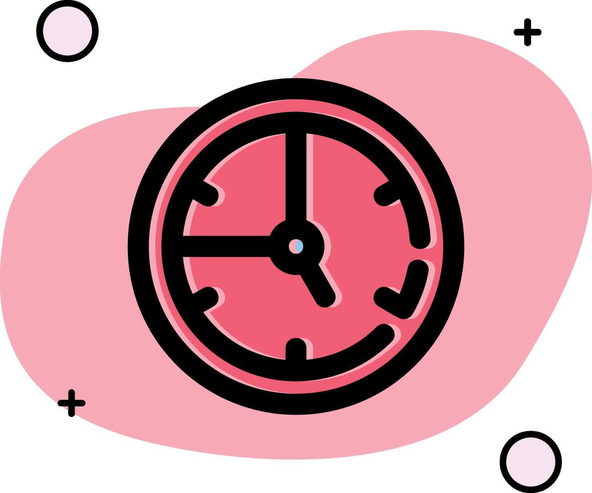 hora resbaló icono vector