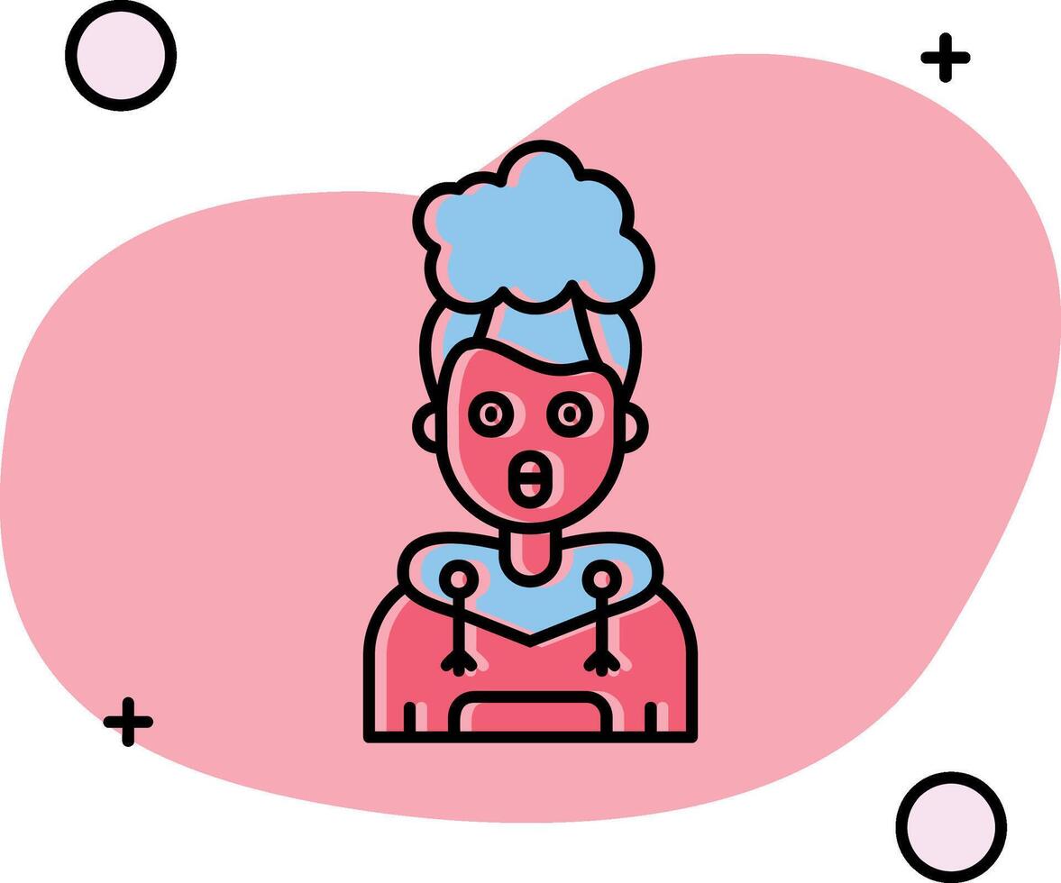 Exploding Slipped Icon vector