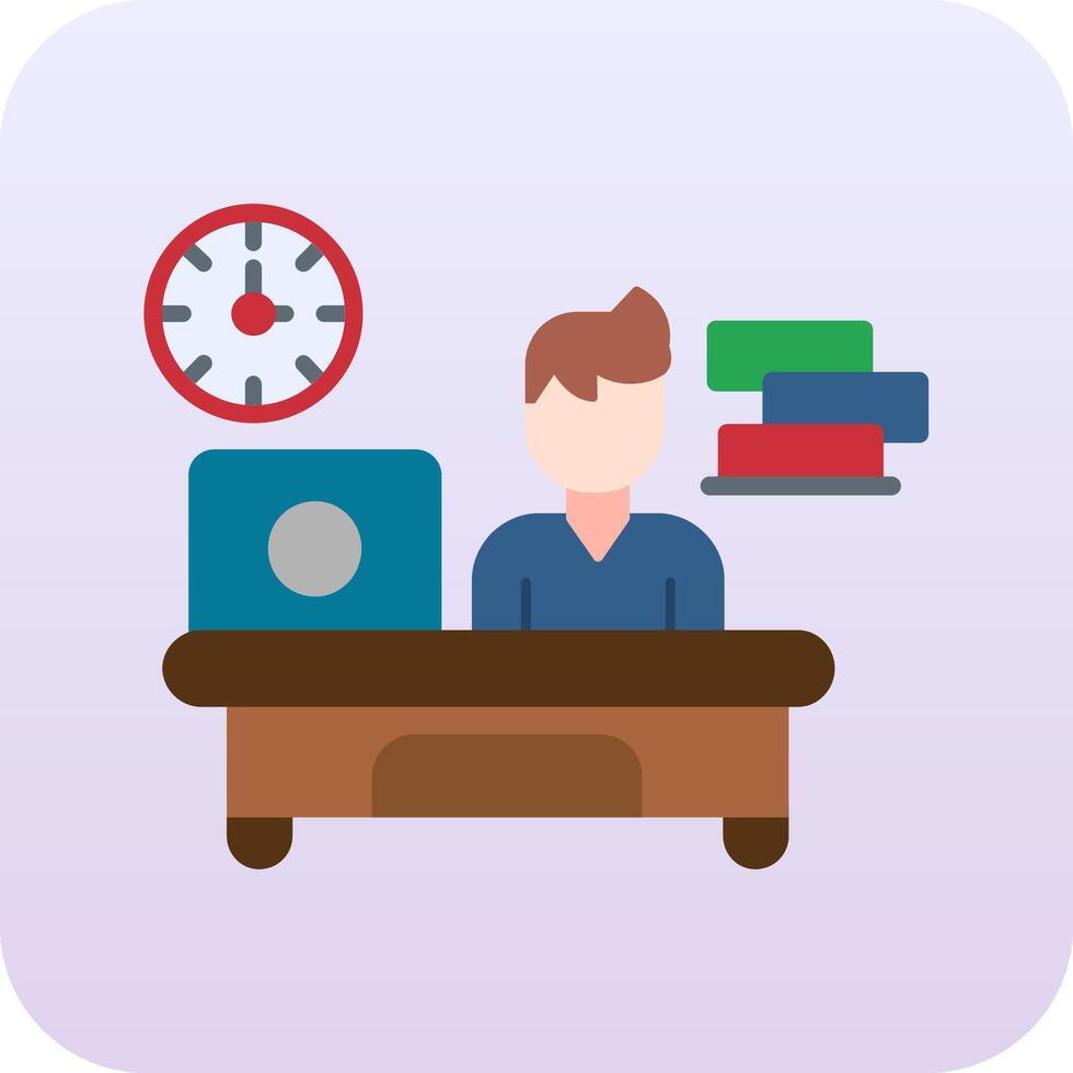 Overtime Vector Icon
