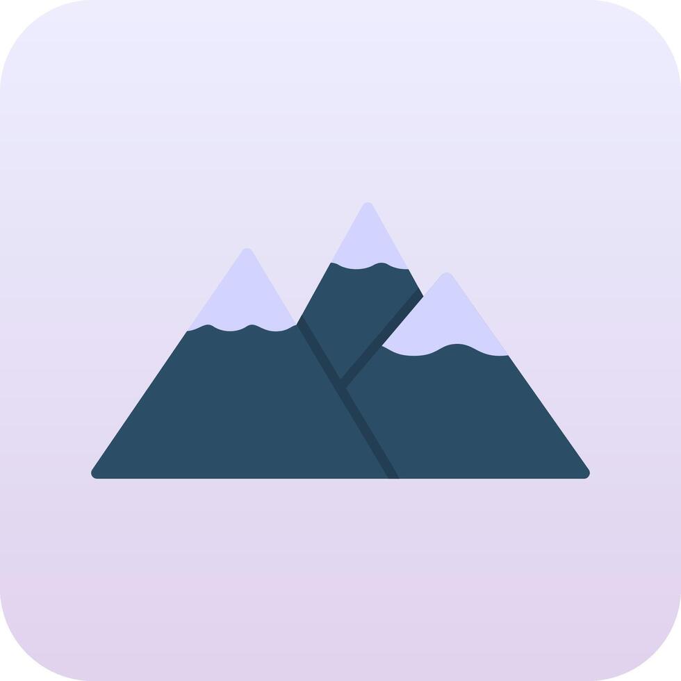 Rocky Mountains Vector Icon