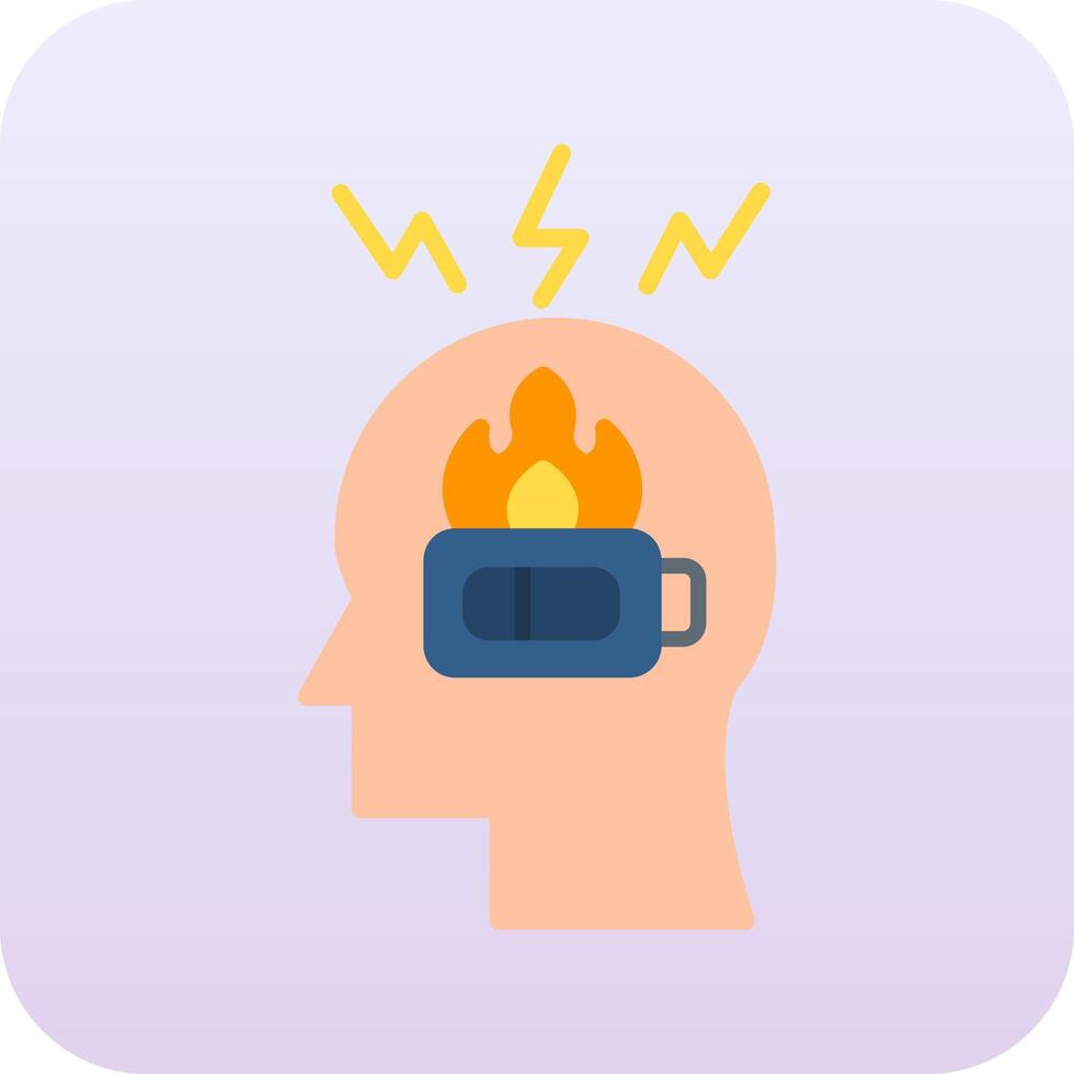 Burnout Vector Icon