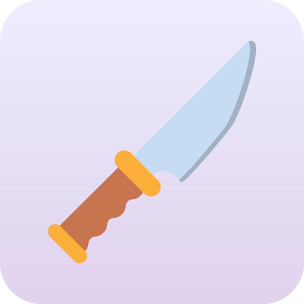 icono de vector de cuchillo