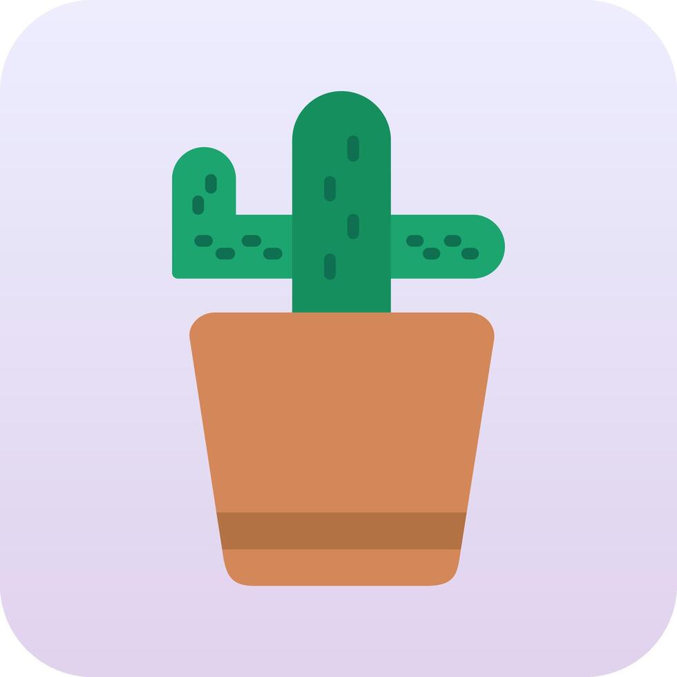 icono de vector de cactus