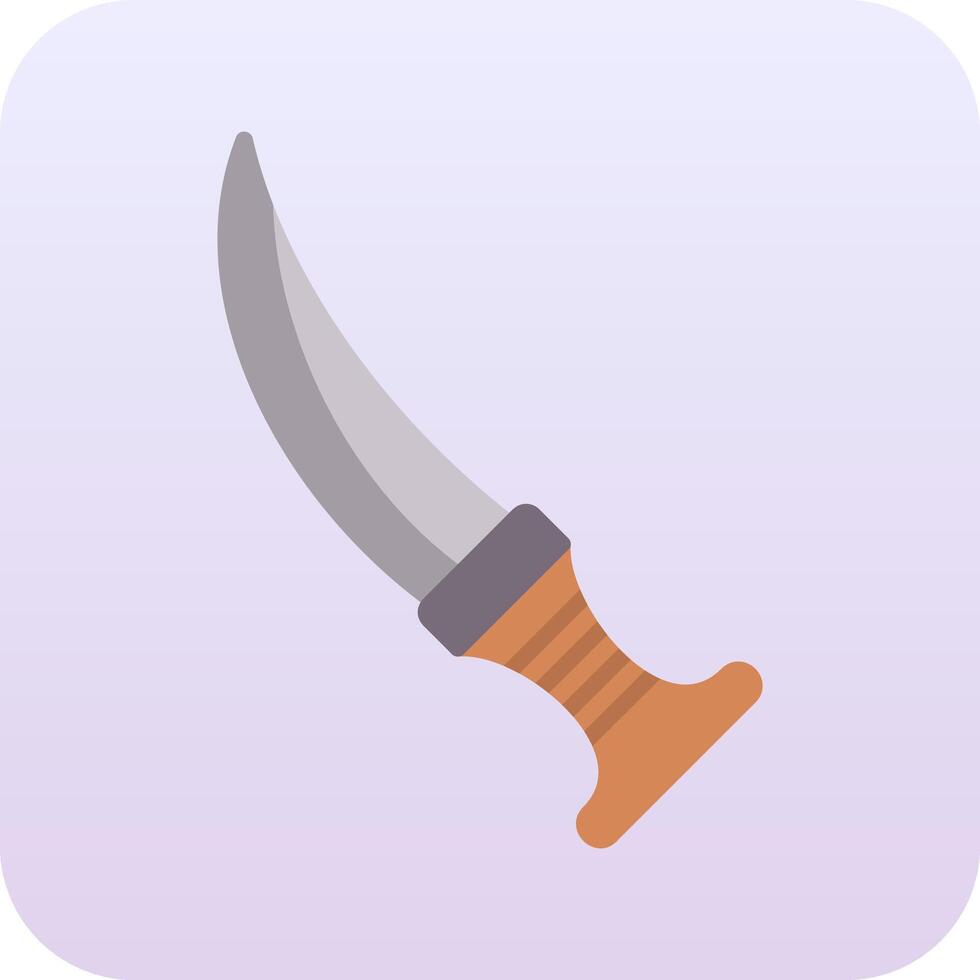 Jambiya Vector Icon