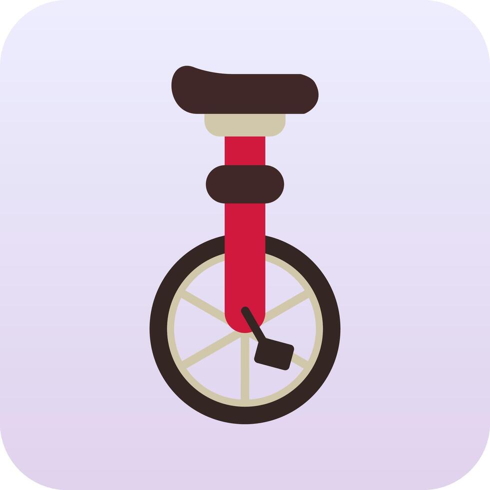 Unicycle Vector Icon