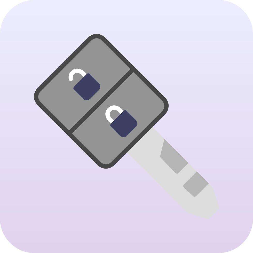 Car Key Vector Icon