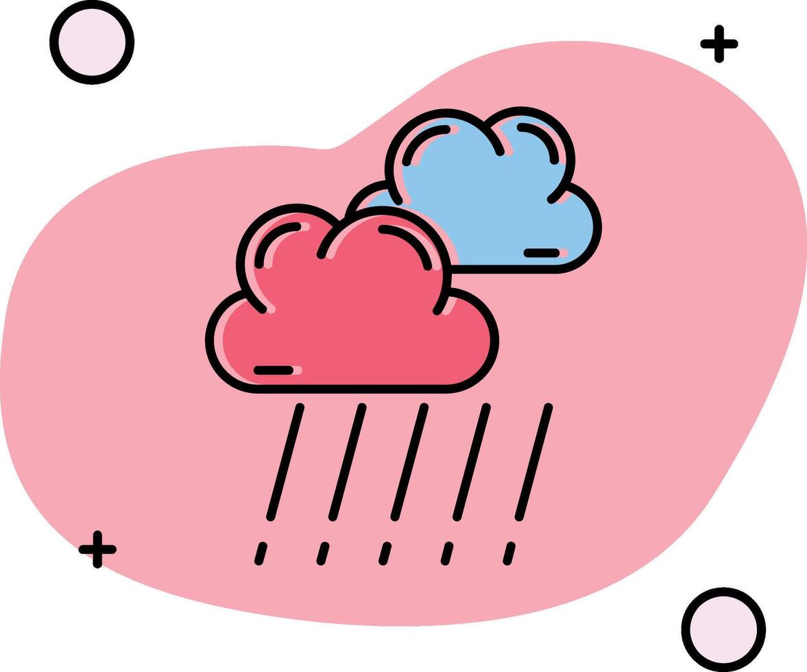 Rain Slipped Icon vector