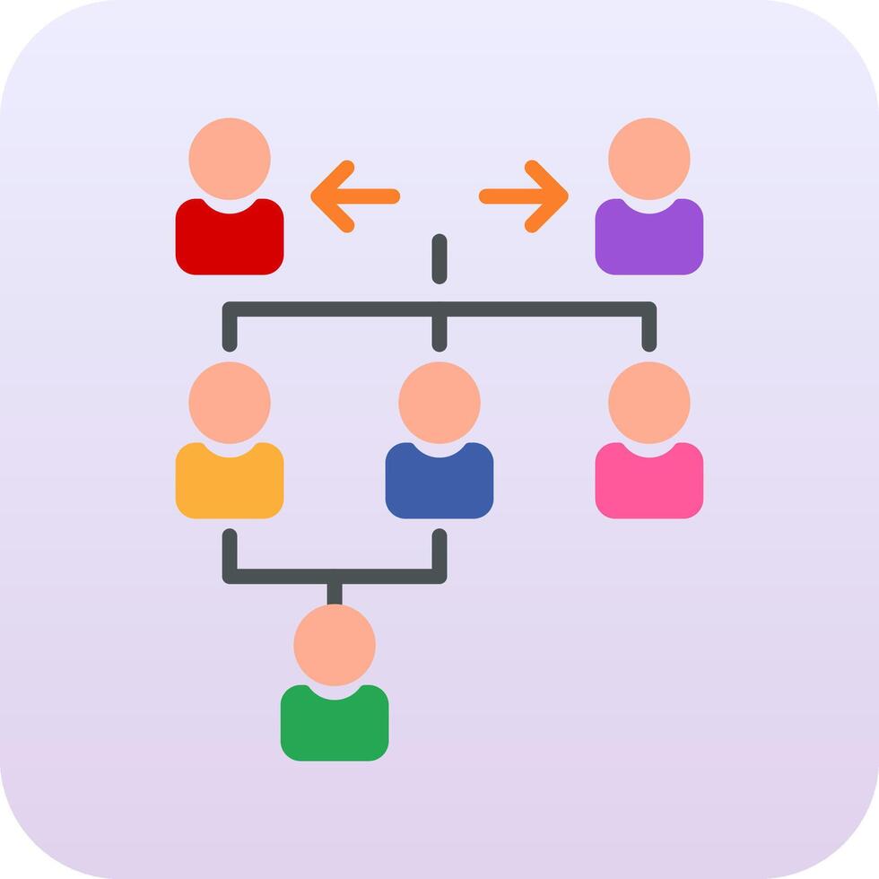 Hierarchy Vector Icon