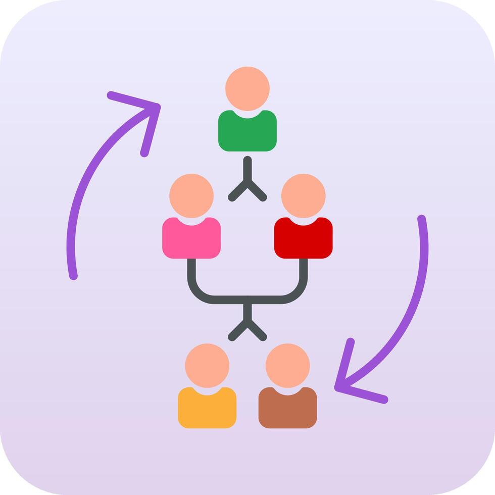 Hierarchy Vector Icon