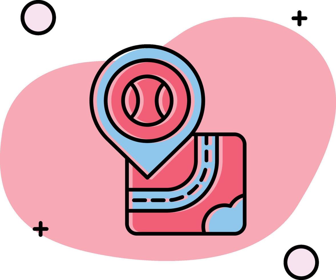 Tenis Slipped Icon vector