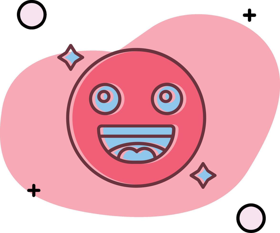 Smile Slipped Icon vector