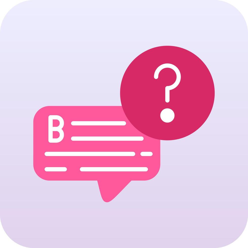 Question Vector Icon