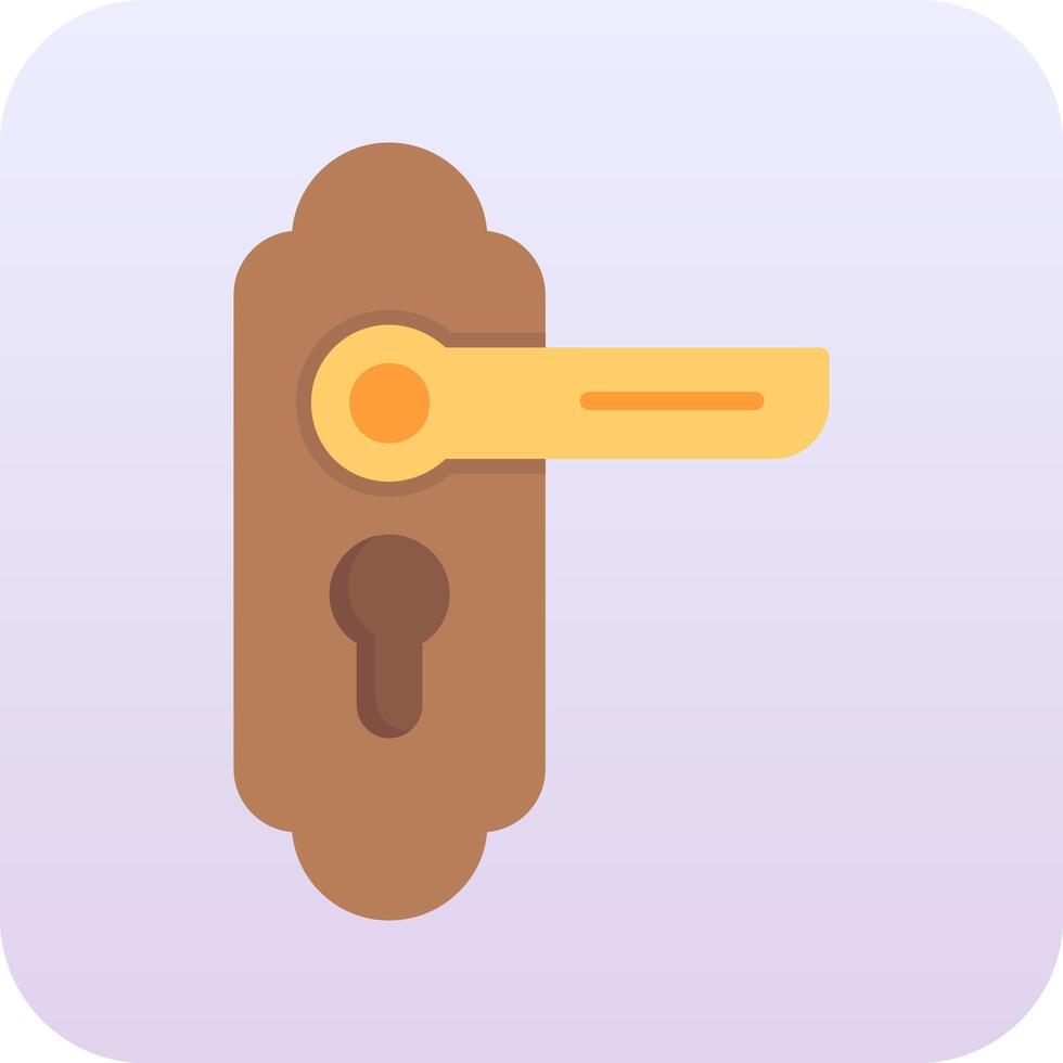 Door Knob Vector Icon