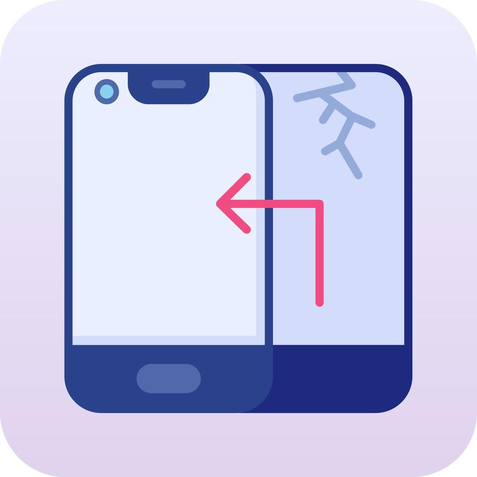 Touch Screen Vector Icon