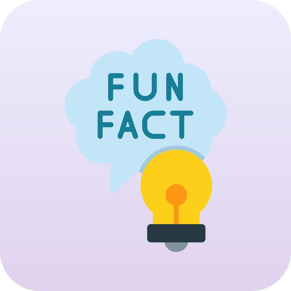 Fun Fact Vector Icon