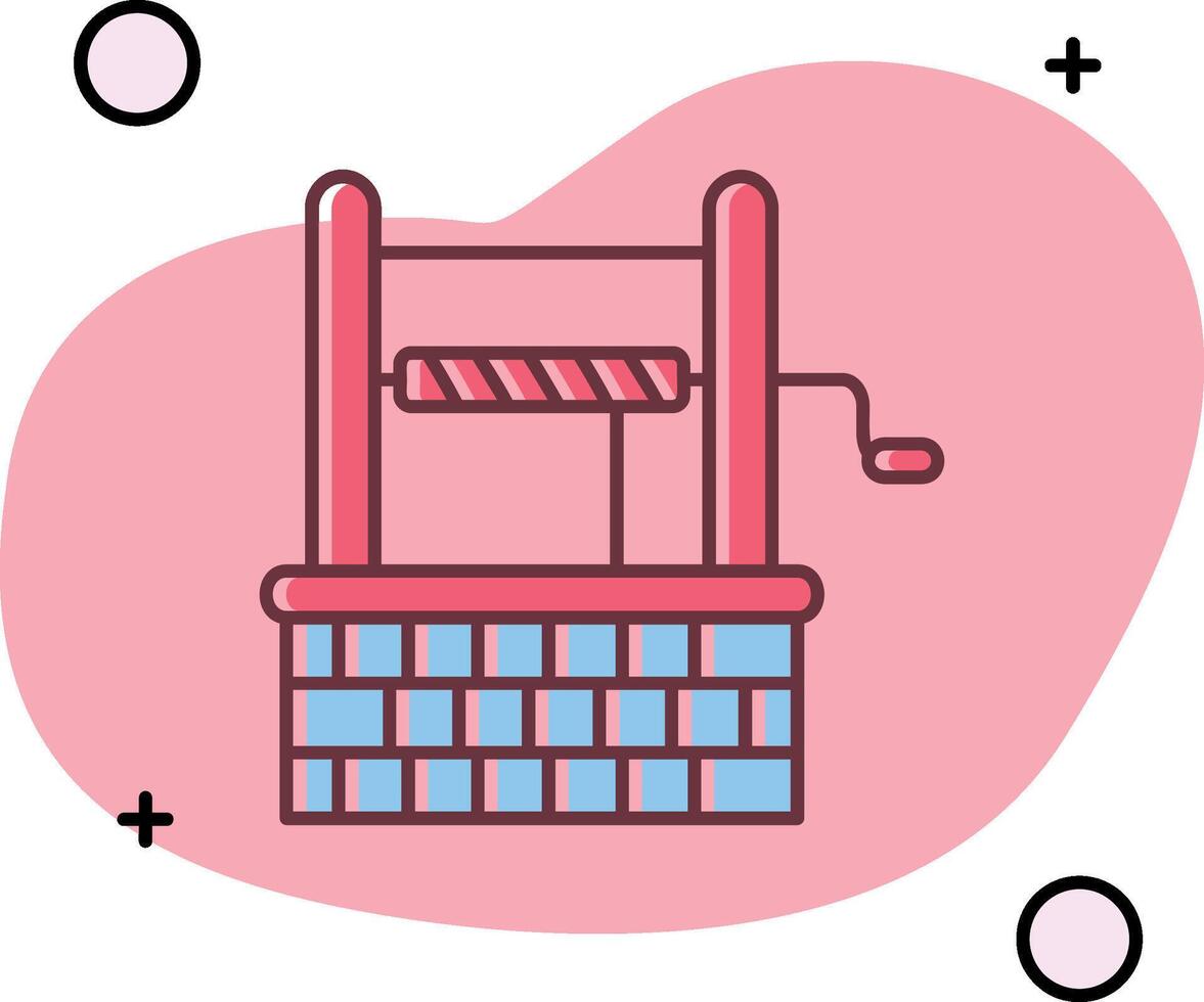 Well Slipped Icon vector