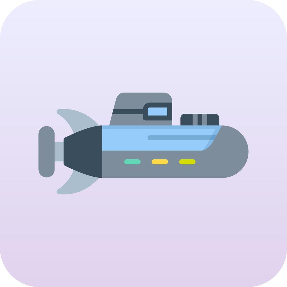 Submarine Vector Icon