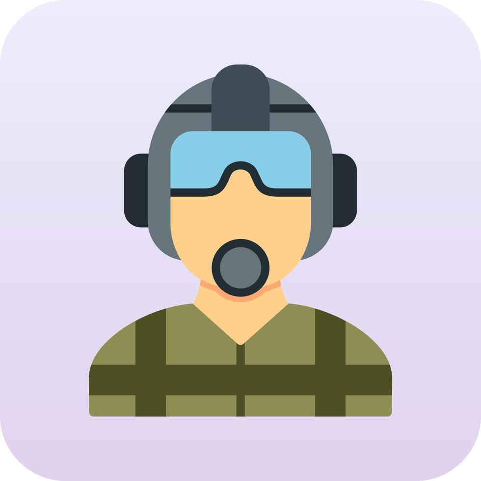 Pilot Vector Icon
