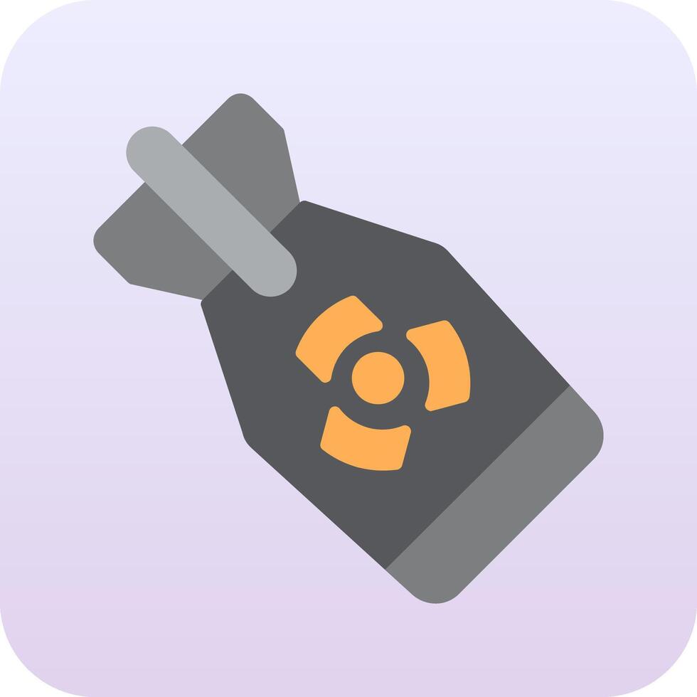 Nuclear Bomb Vector Icon