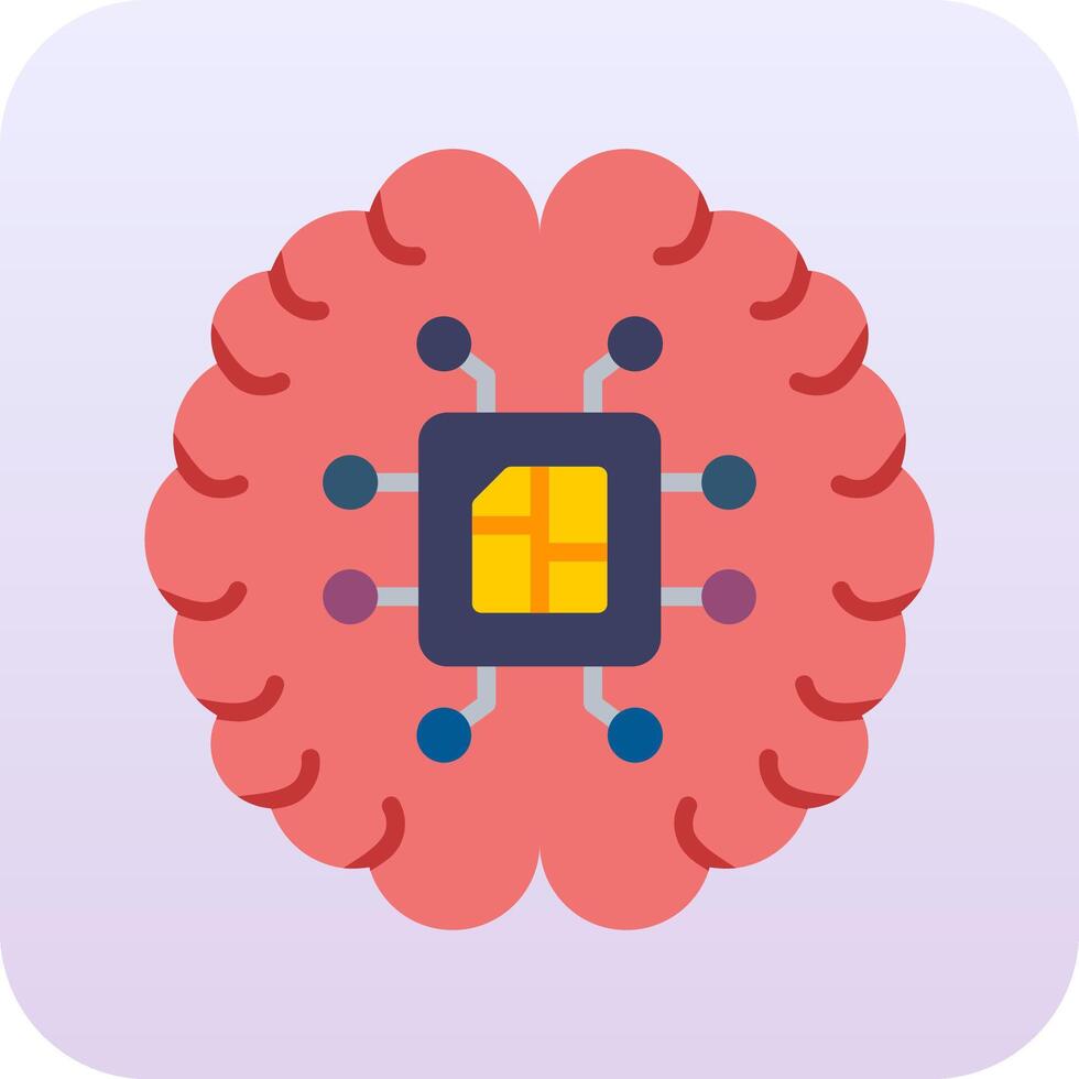 Artificial Intelligence Vector Icon