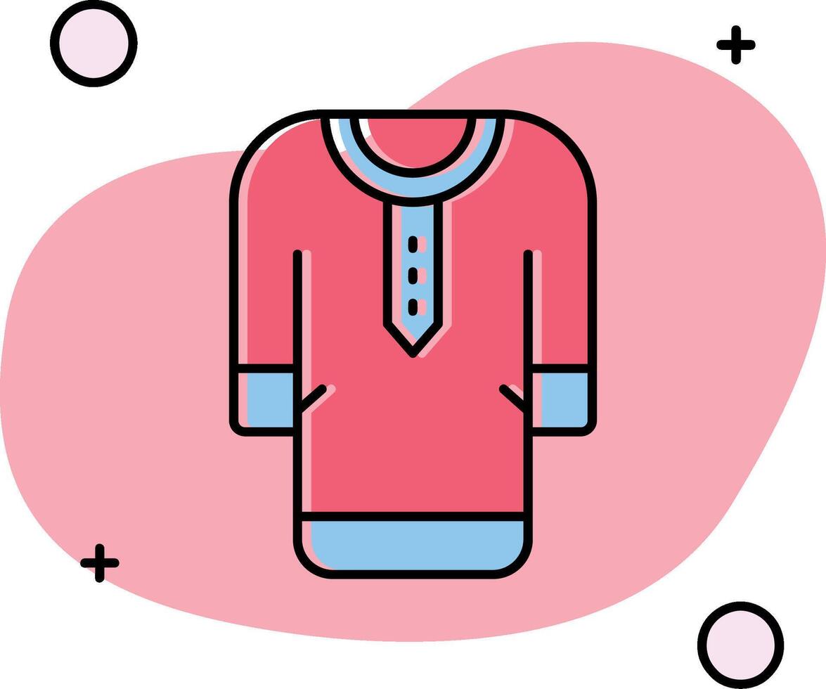 Clothes Slipped Icon vector