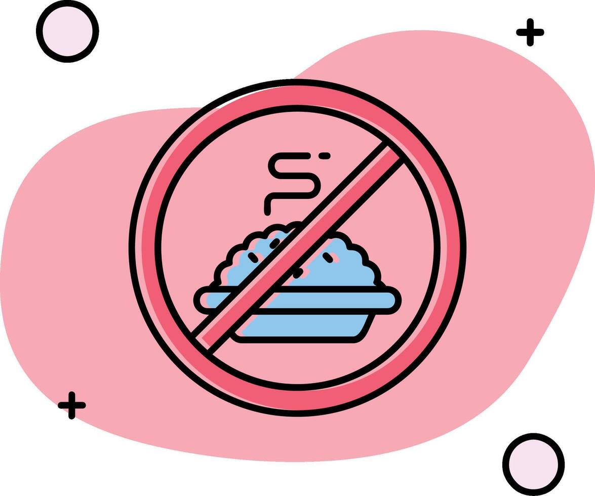 Fasting Slipped Icon vector