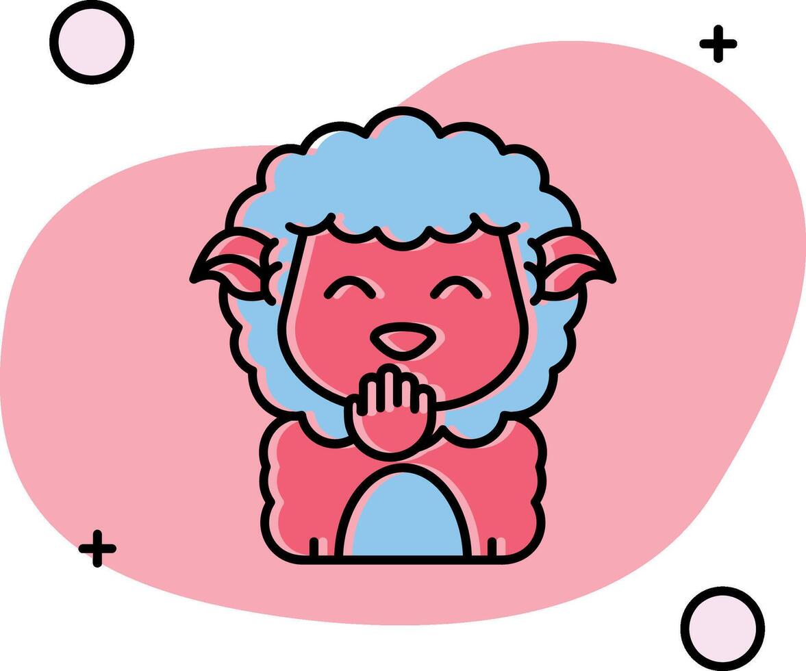 Blush Slipped Icon vector