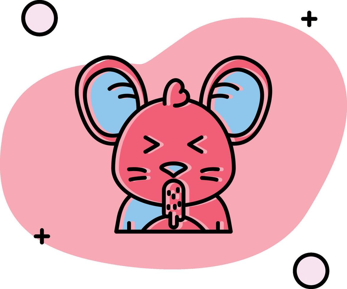 Vomit Slipped Icon vector
