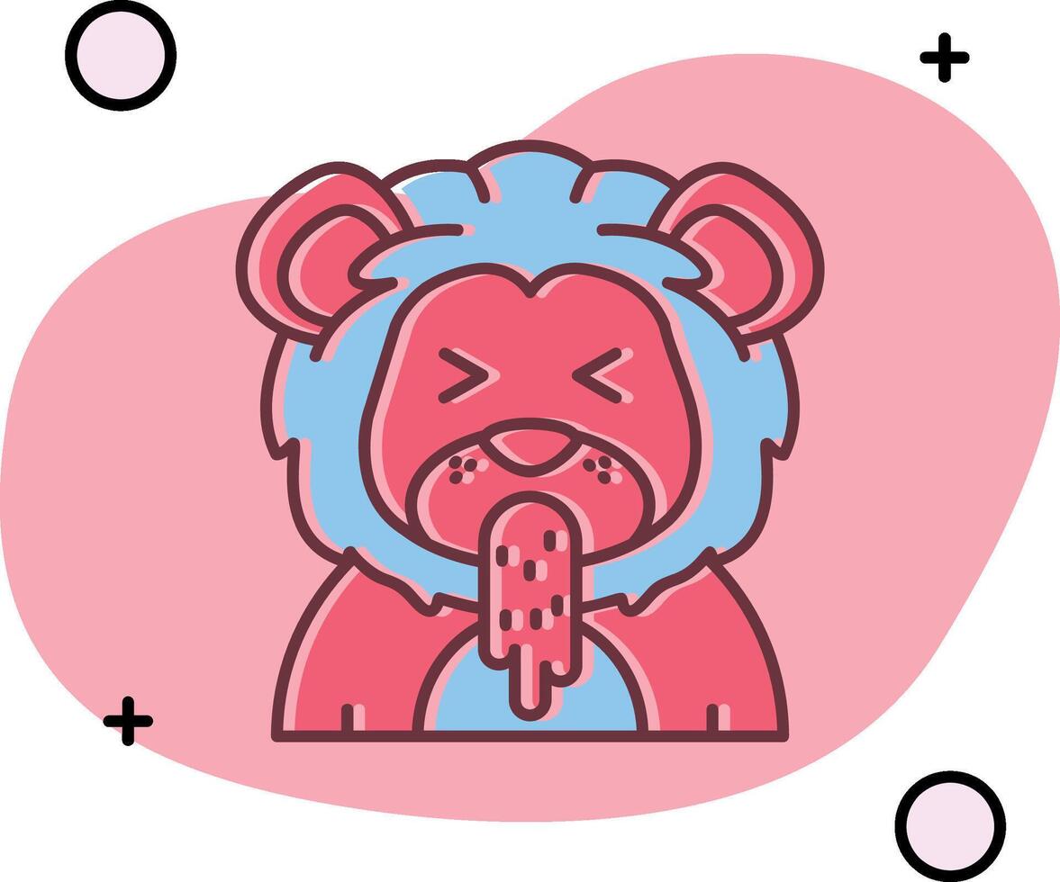 Vomit Slipped Icon vector