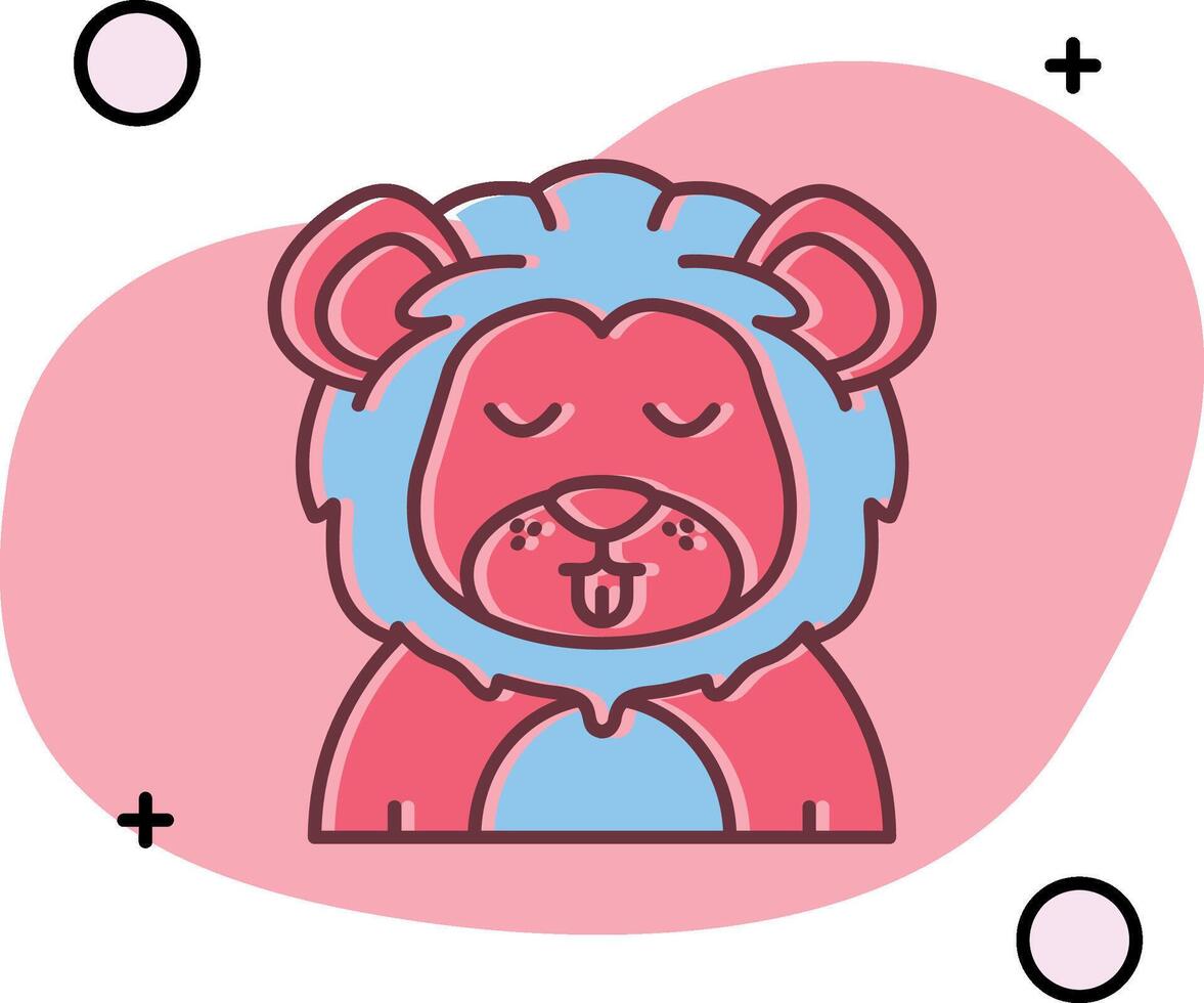 Cute Slipped Icon vector