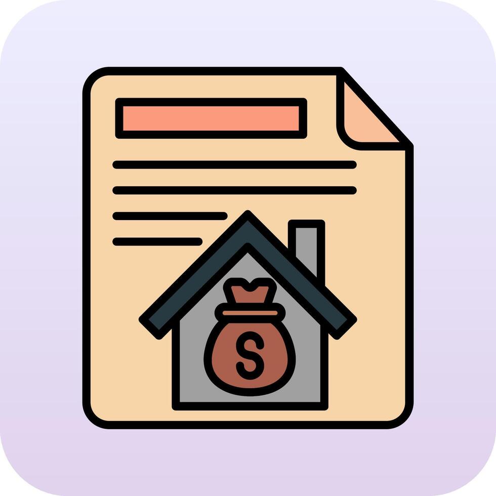 Mortgage Vector Icon