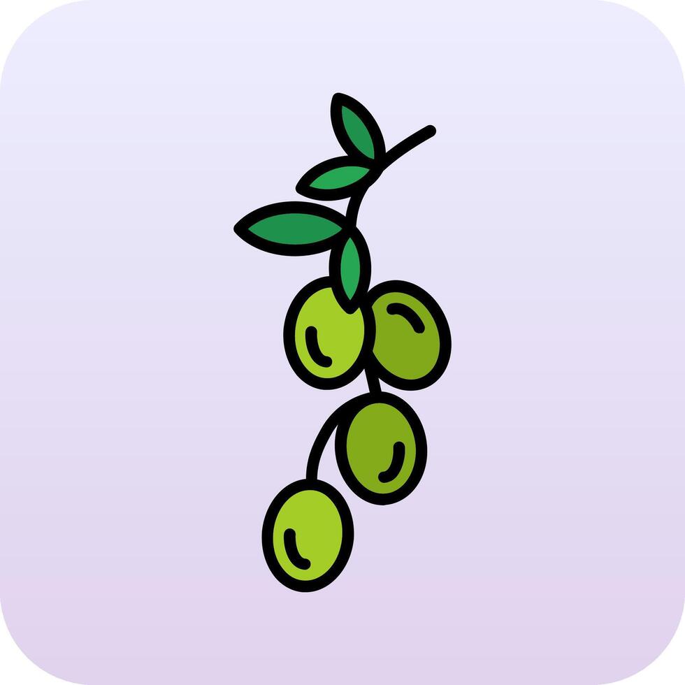 Olive Vector Icon