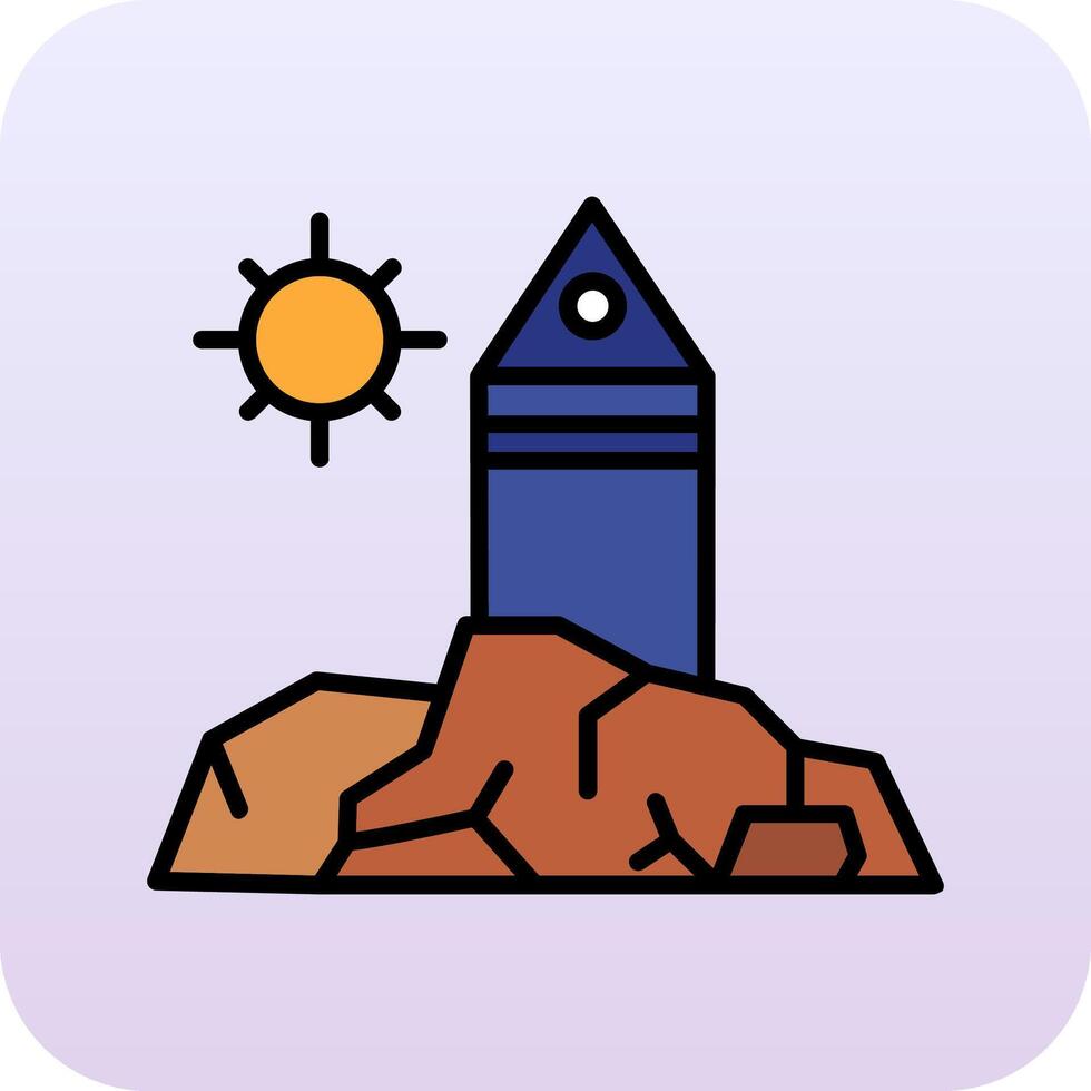 Mount Arafat Vector Icon