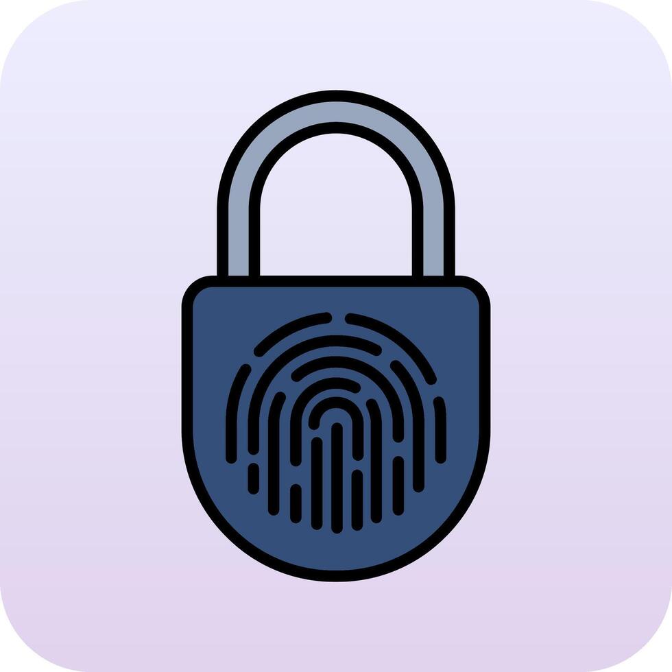 Fingerprint Vector Icon