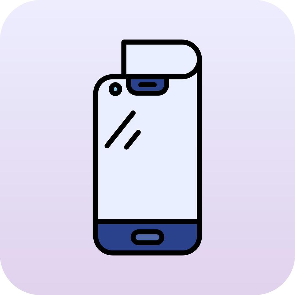 Foldable Smartphone Vector Icon