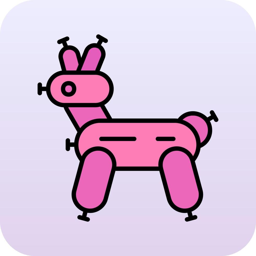 Balloon Dog Vector Icon