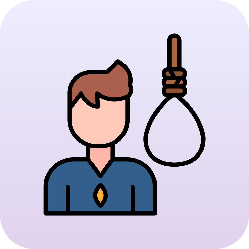 Suicide Vector Icon