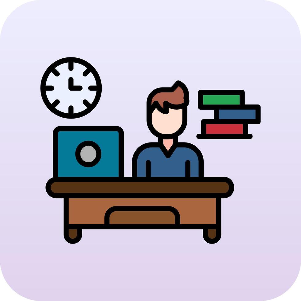 Overtime Vector Icon