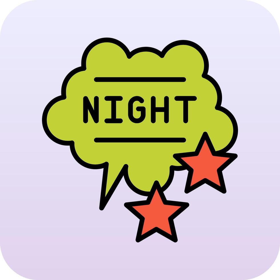 Night Vector Icon