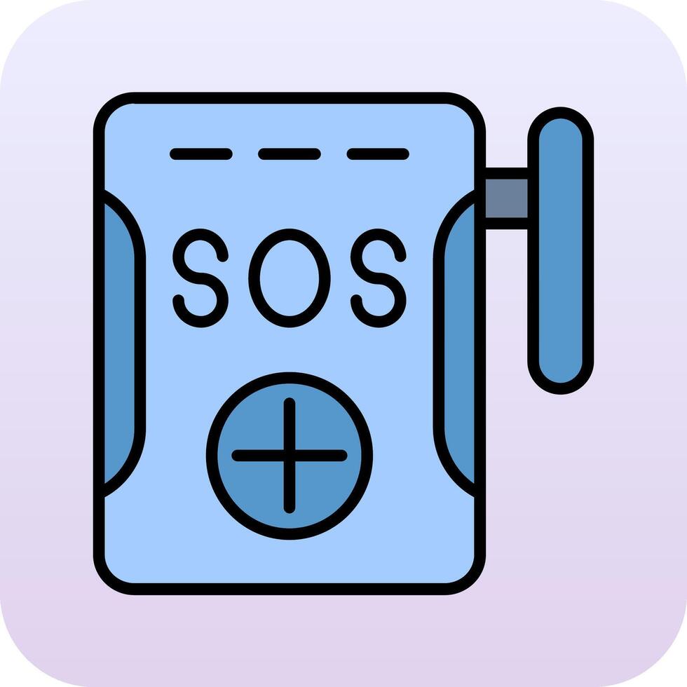 Sos Vector Icon