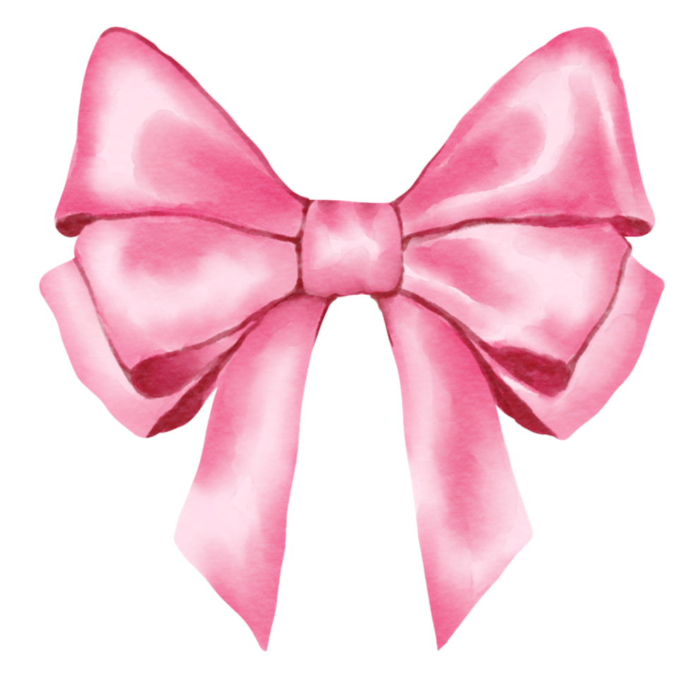 ribbon pink bows png
