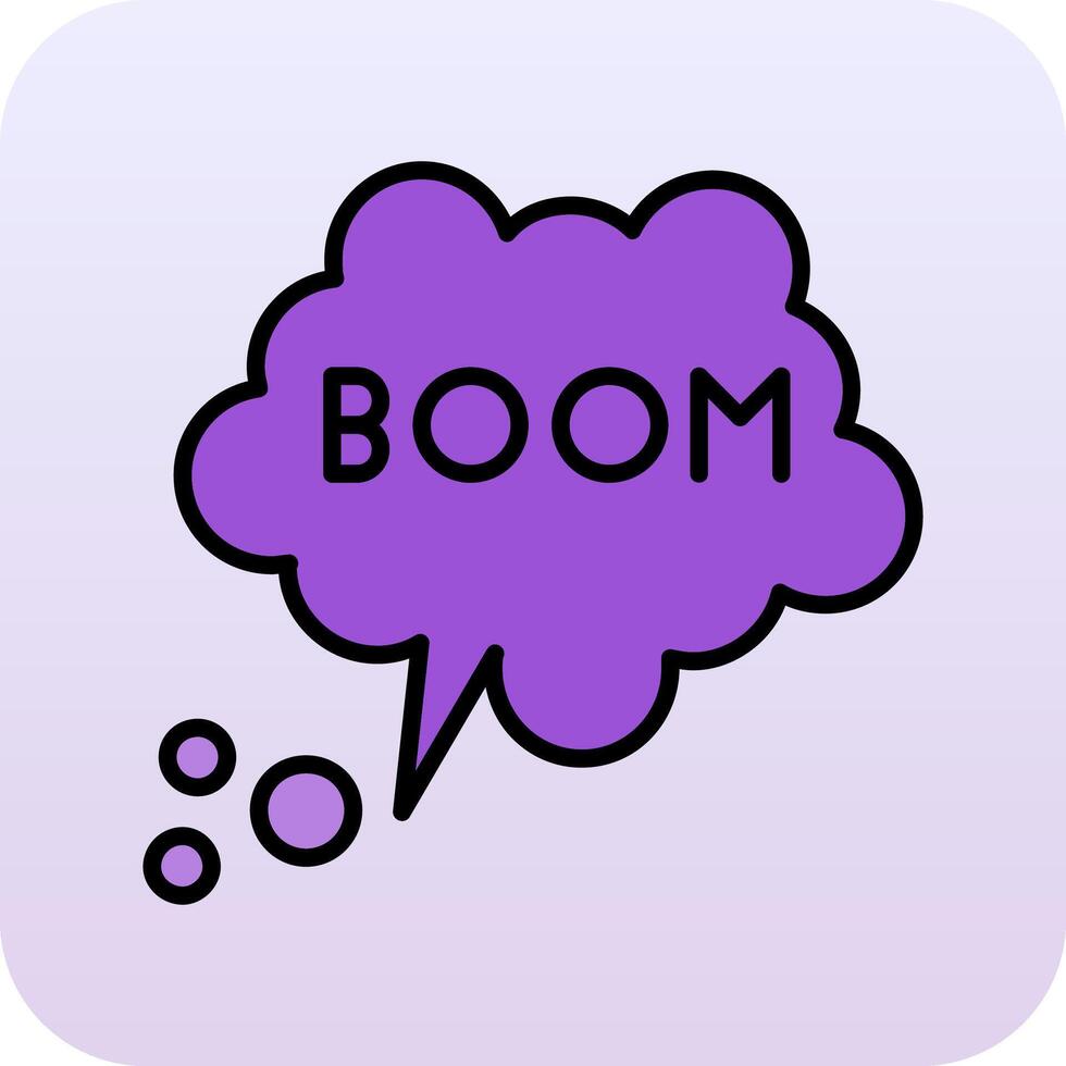 Boom Vector Icon