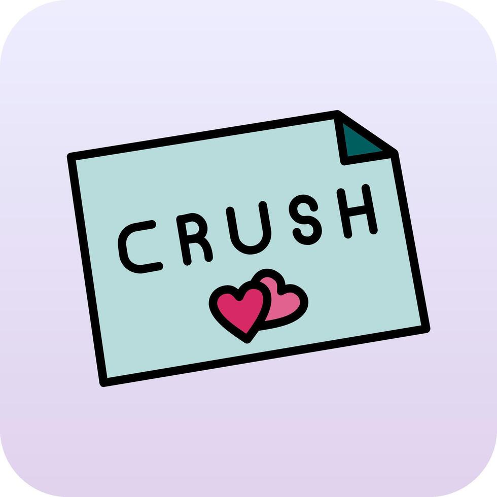 Crush Vector Icon