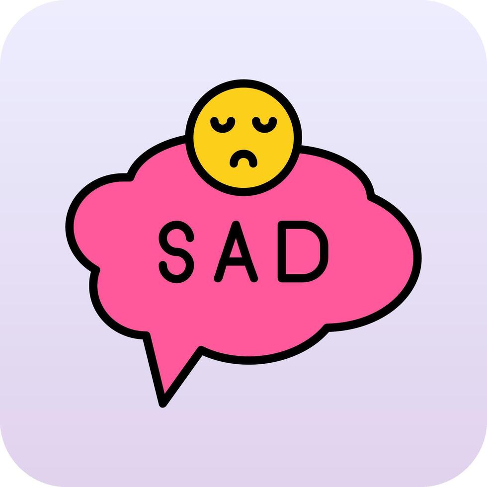 Sad Vector Icon