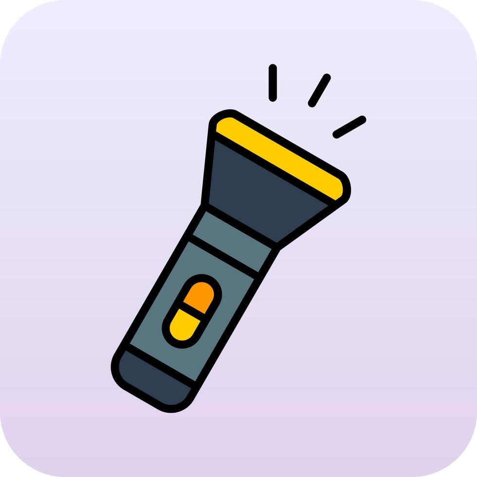 Torch Vector Icon