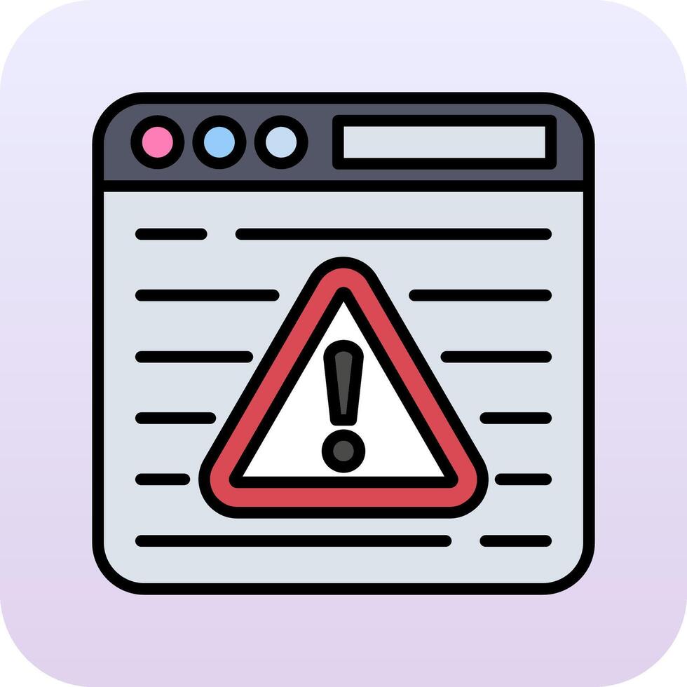 Virus warning Vector Icon