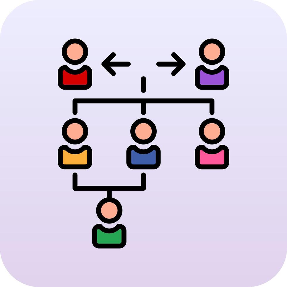 Hierarchy Vector Icon
