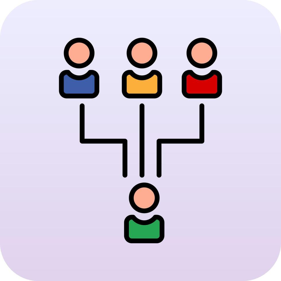 Hierarchy Vector Icon